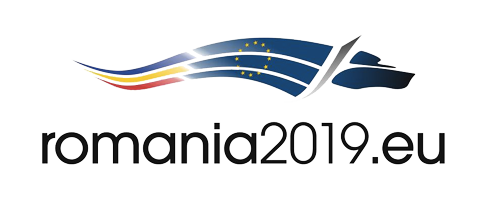 Logo of the Romanian Presidency of the Council of the European Union January-June 2019